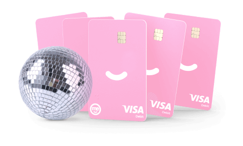 Pink visa cards disco